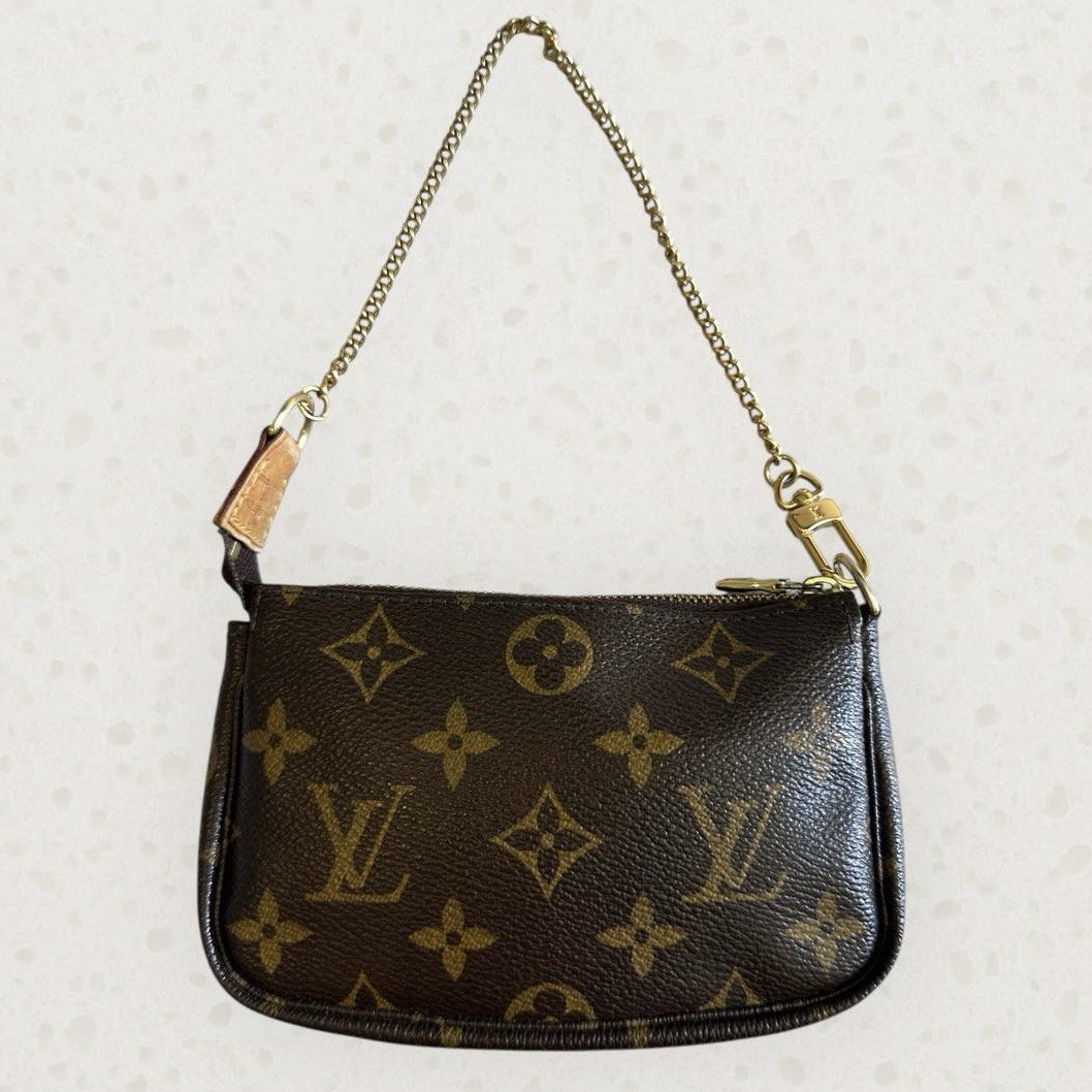 Authenic Louis Vuitton Mini Pochette