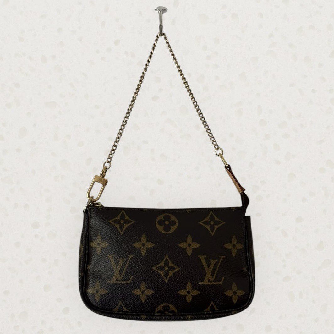 Authenic Louis Vuitton Mini Pochette