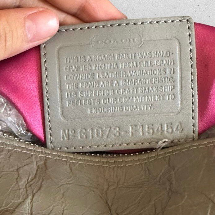 Authentic Vintage Coach Ashley Leather Shoulder Bag