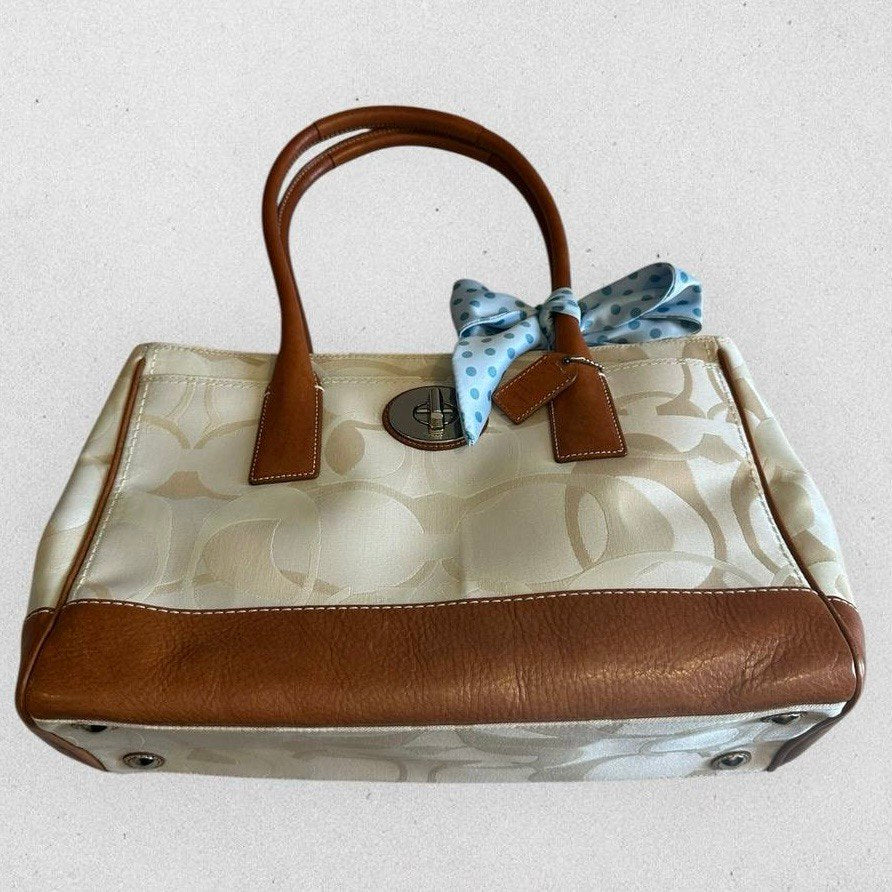 Authentic Vintage Coach Madeline Optic Shoulder Bag