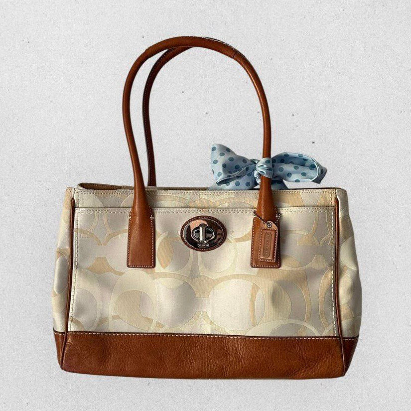 Authentic Vintage Coach Madeline Optic Shoulder Bag