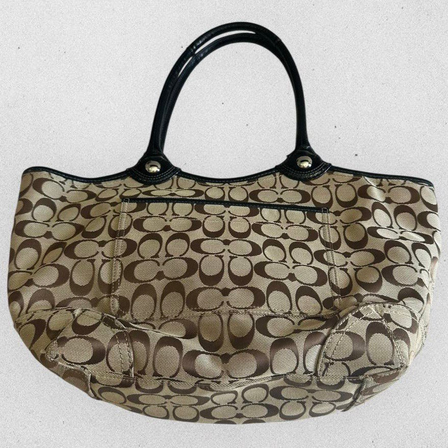 Authentic Vintage Coach Legacy Signature Tote Bag