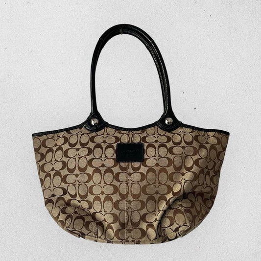 Authentic Vintage Coach Legacy Signature Tote Bag