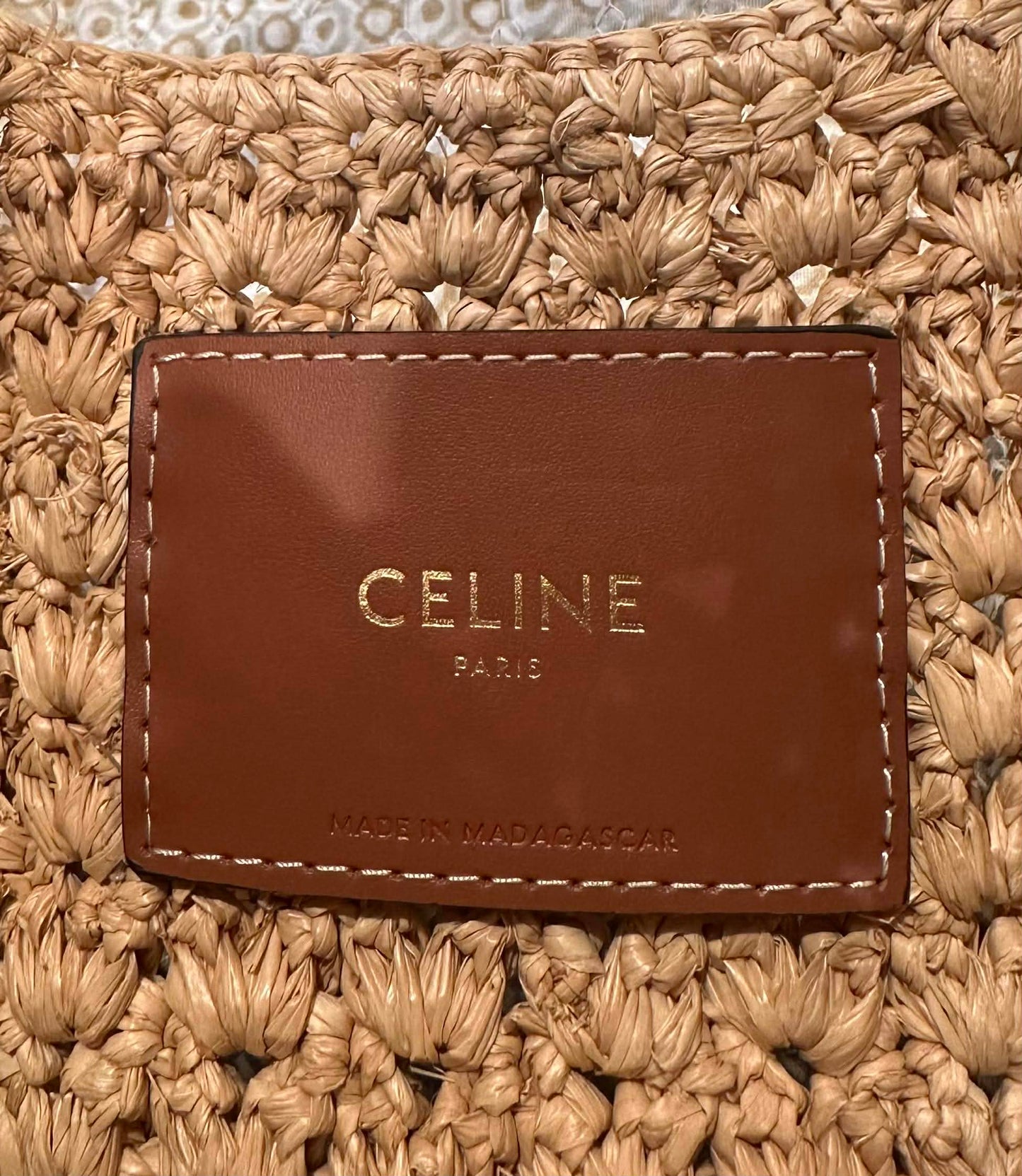 Authentic Celine Classic Panier Hobo Bag